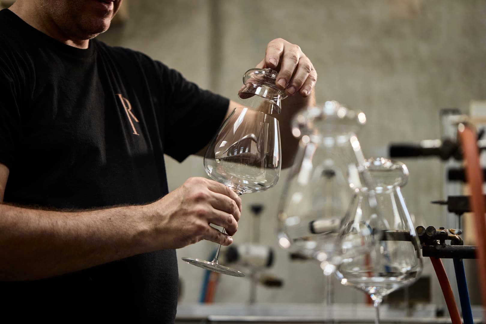 Glasses of wine Kvetna